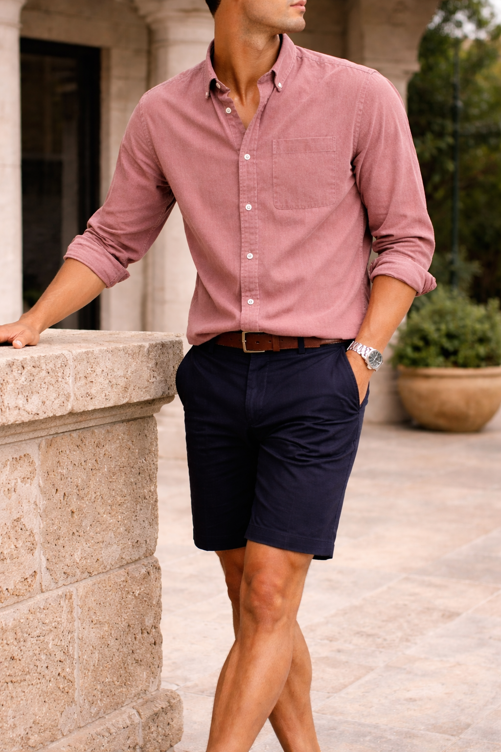 Alfie | Men’s Cotton Button-Down Casual Shirt