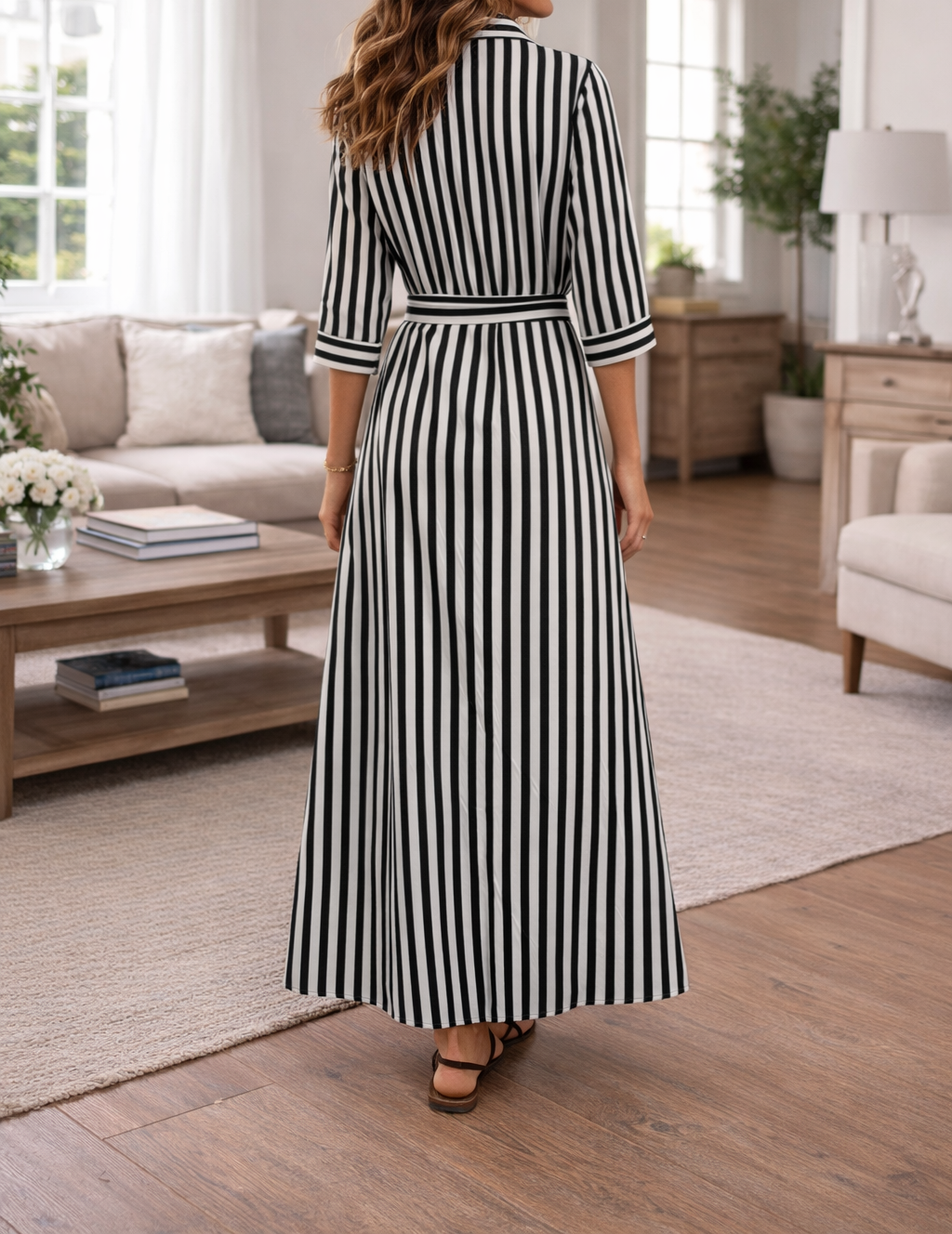 Candice | Women's Button-Down Maxi Dress