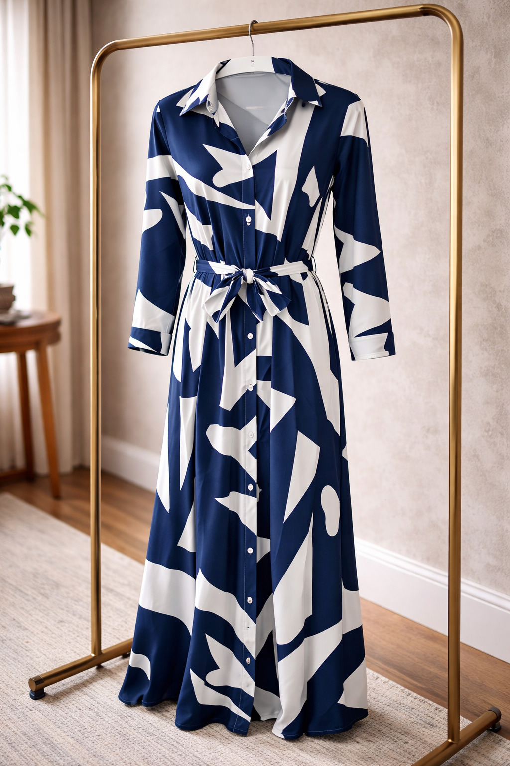 Candice | Women's Button-Down Maxi Dress