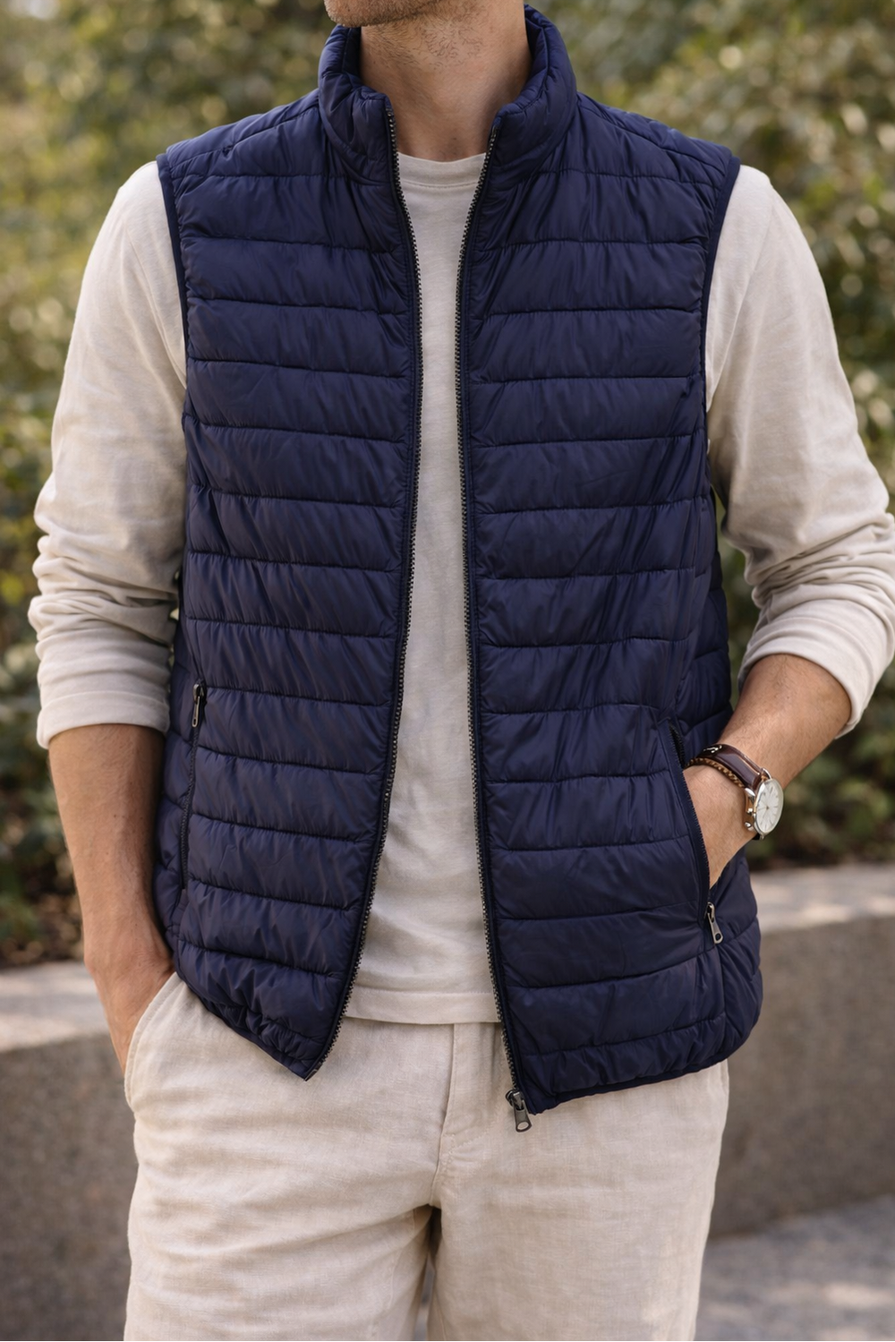 Harrison | Men’s Lightweight Quilted Gilet