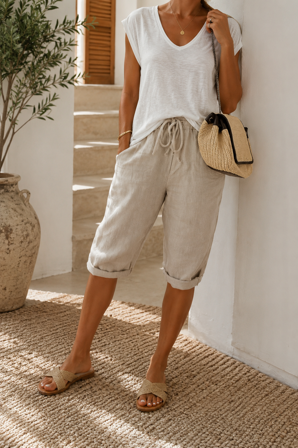 Julia | Women's Loose Fit Casual Shorts