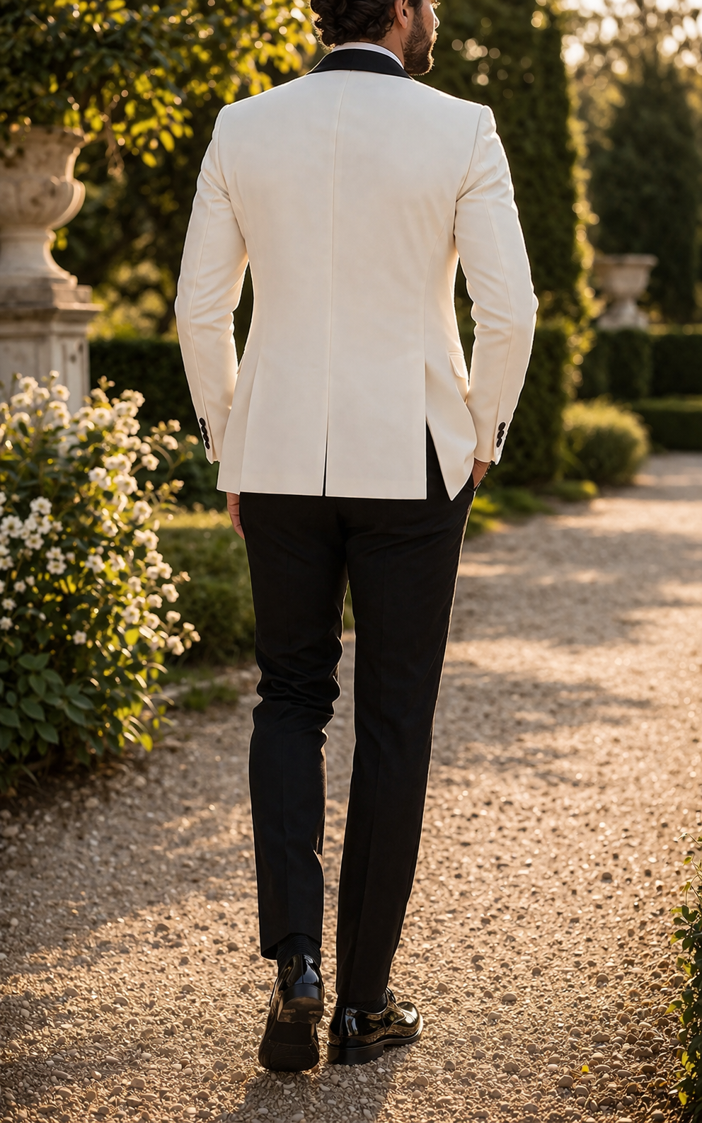 Otis | Men’s Three Piece Tuxedo Style Wedding Suit with Shawl Lapel