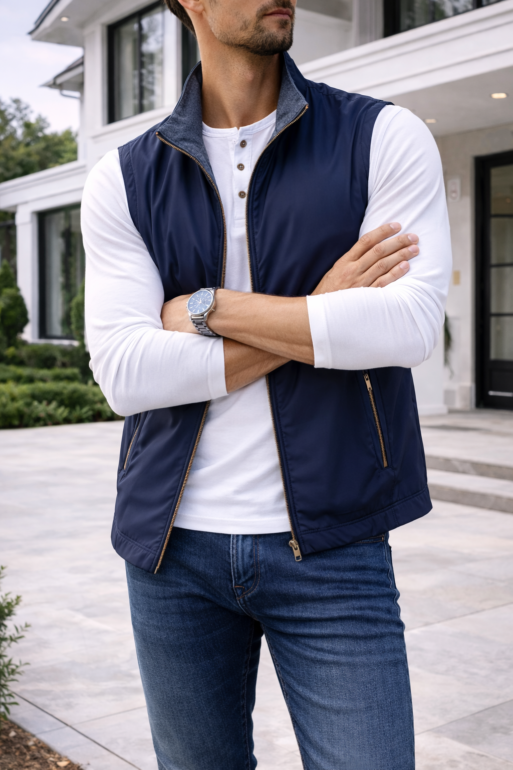 Owen | Men’s Lightweight Zip Up Bodywarmer