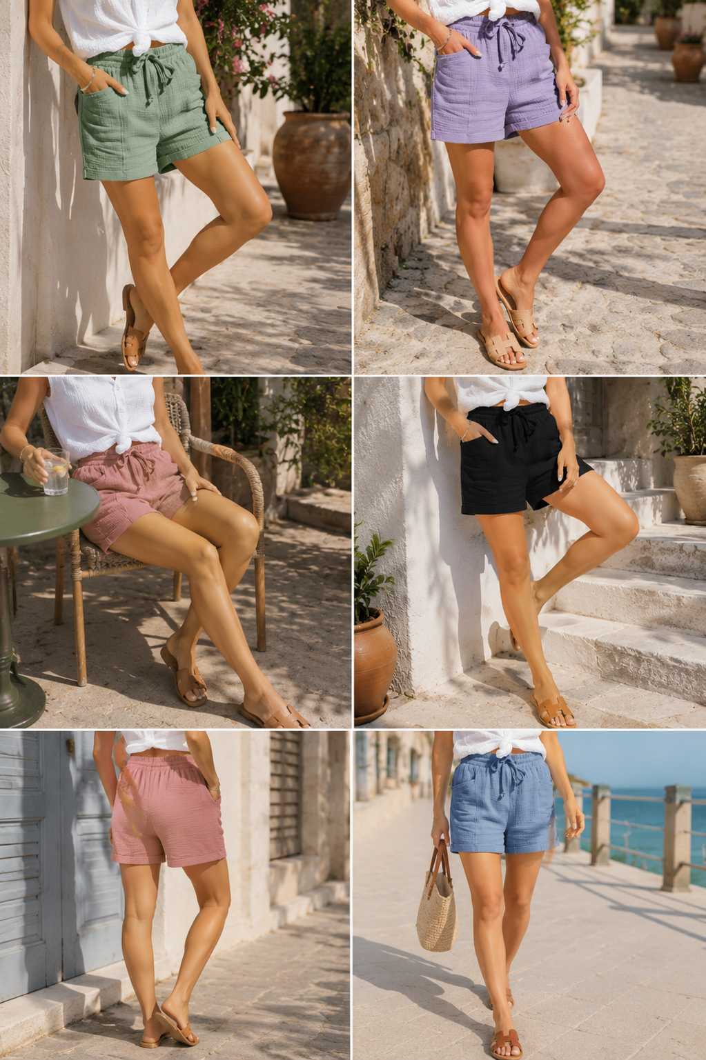 Ruth | Women's Relaxed Fit Summer Shorts